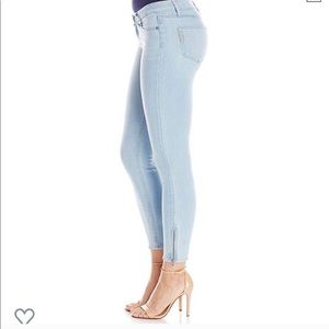 Paige Verdugo Crop Zip Jeans